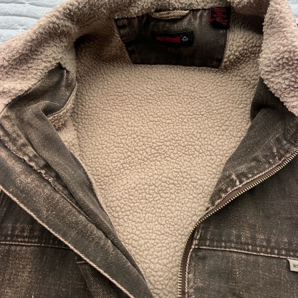 Vintage Brown Sherpa-Lined Vest - Picture 5 of 5